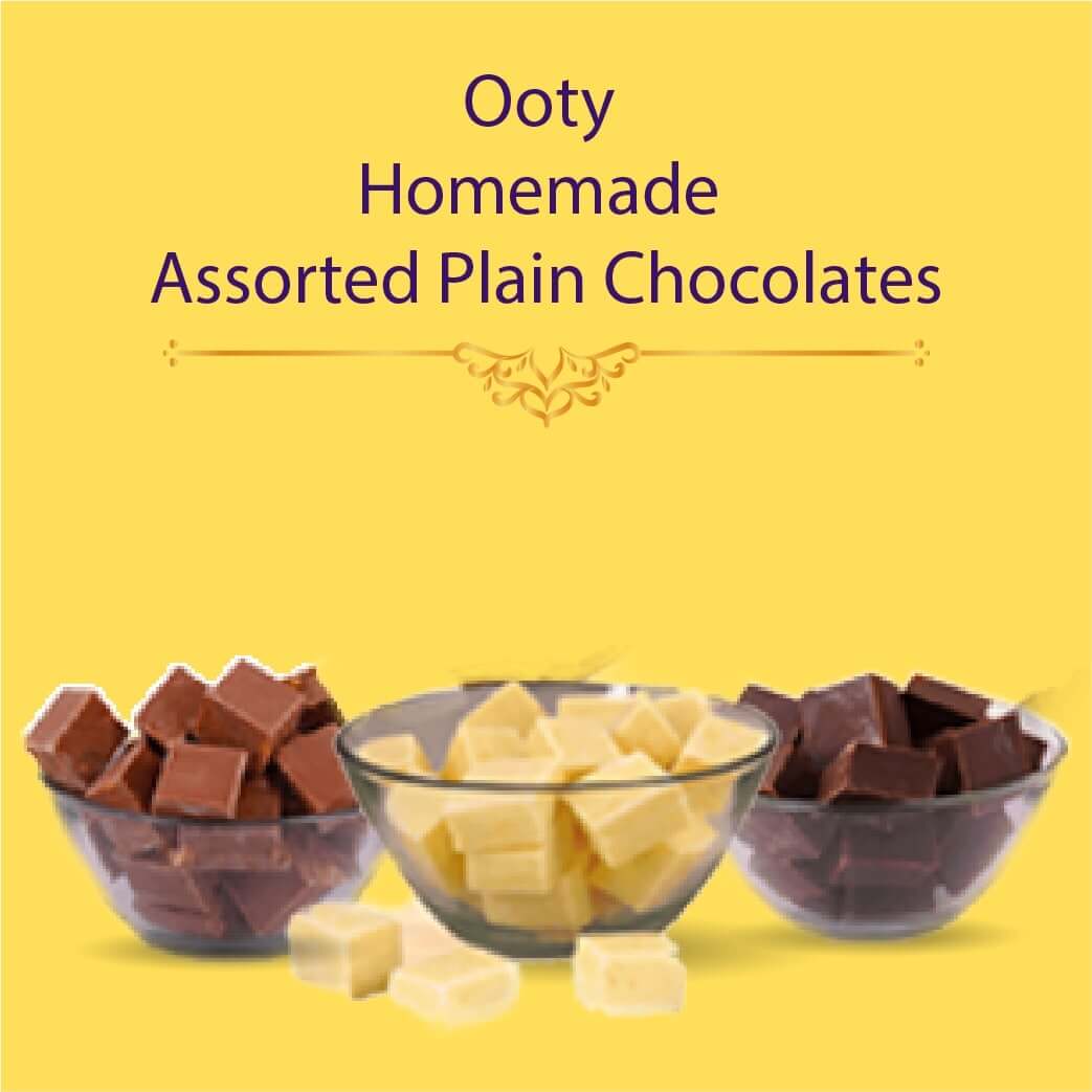 Ooty Homemade Assorted Plain Chocolates