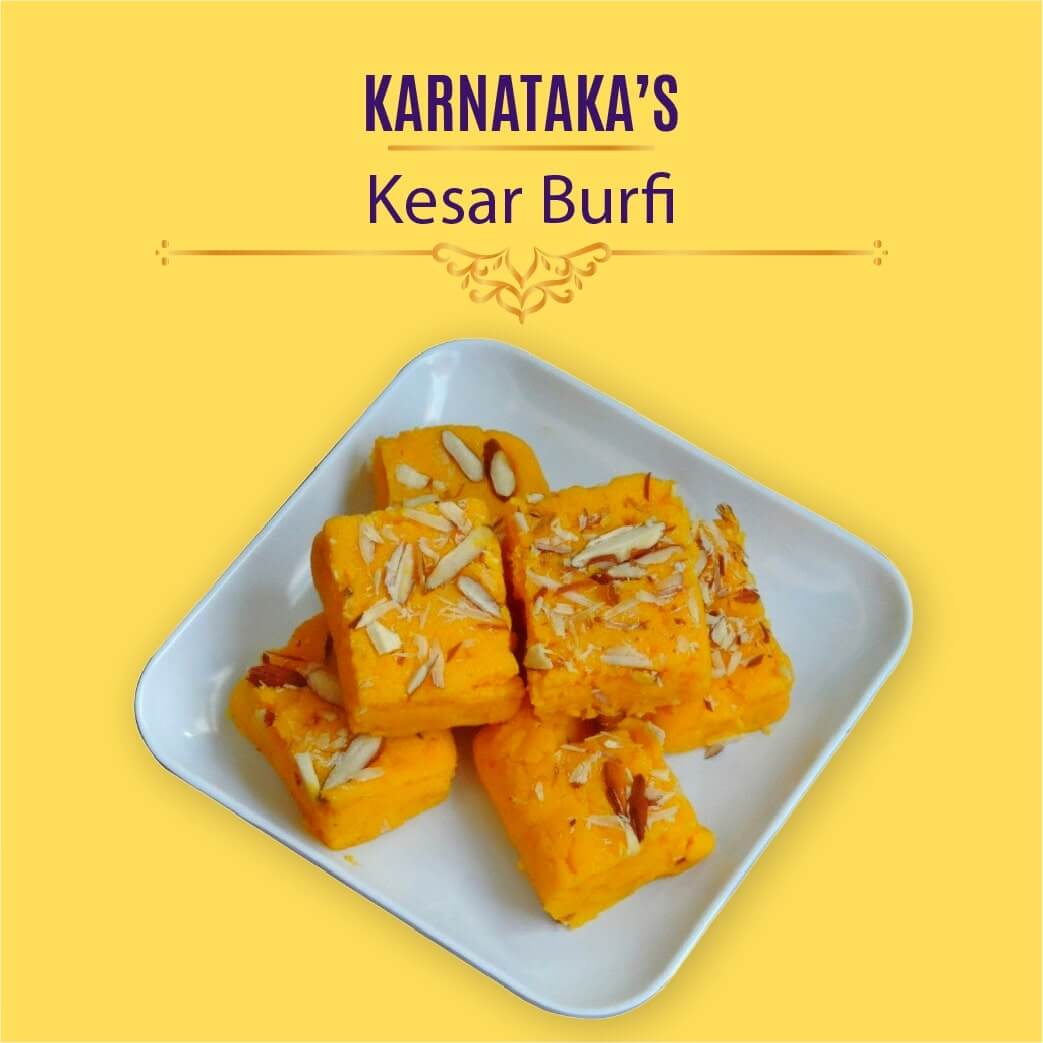 Kesar Burfi