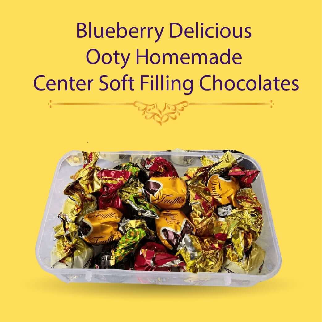 Blueberry Delicious Ooty Homemade Center Soft Filling Chocolates