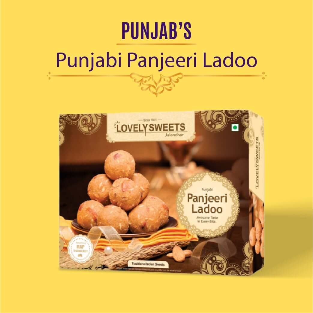 Punjabi Panjeeri Ladoo