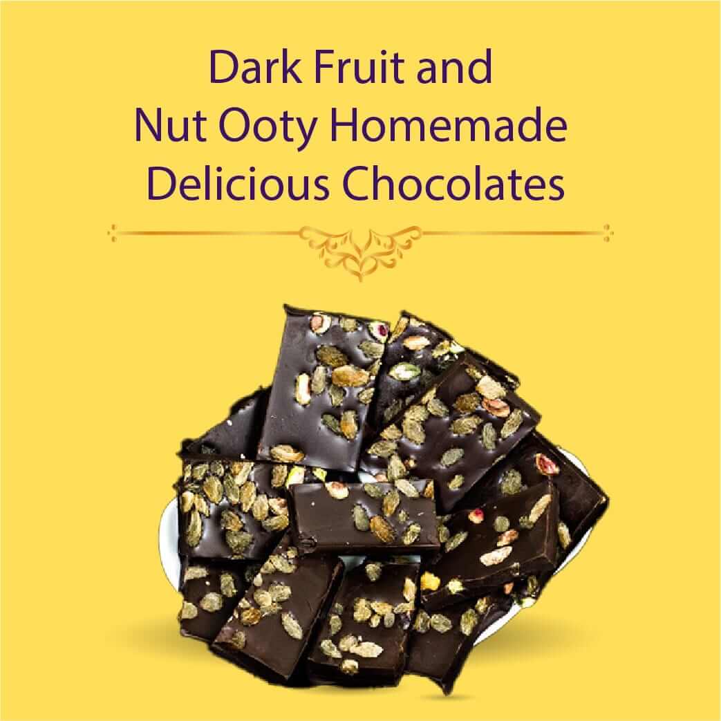 Dark Fruit and Nut Ooty Homemade Delicious Chocolates