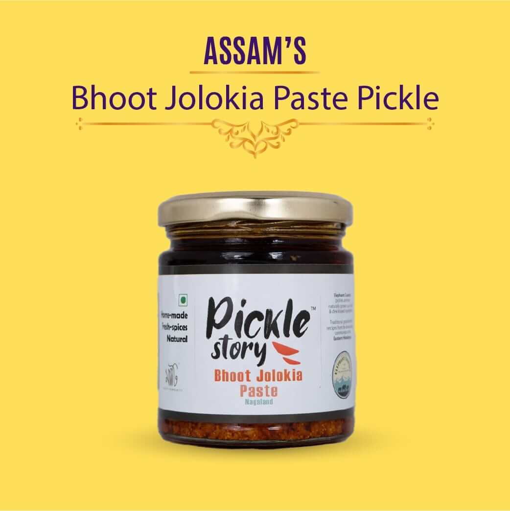 Bhoot Jolokia Paste Pickle